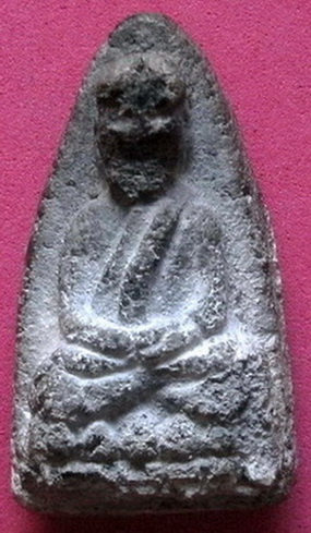 พระหลวงปู่ทวด ปี 2497 เนื้อว่าน รุ่นแรก พิมพ์กลางลึก พร้อมใบเซอร์สมาคม รับประกันพระแท้