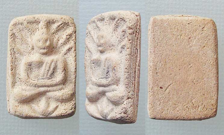 พระเนื้อผงไม่ทราบที่ครับ