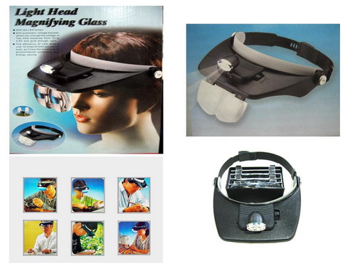 แว่นขยายส่องพระ แว่นขยายแบบสวมหัว แว่นขยายตั้งโต๊ะหลายแบบ สินค้าไฮเทคอื่น ๆ