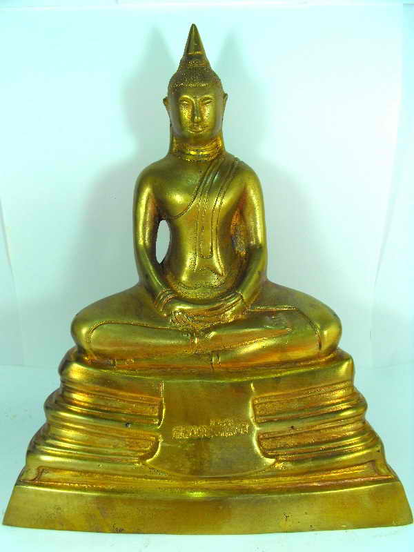 [Auto] k-one-prageji2 - พระบูชาหลวงพ่อโสธร วัดโสธร&quot;รุ่นปี09&quot;เนื้อทองเหลือง หน้าตัก5.5นิ้ว