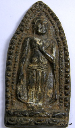 พระร่วงยืนประทานพรพิมพ์ข้างเม็ด