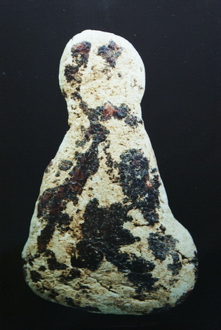 ปิดตา ลป ยิ้ม พิมพ์ชะลูด เนื้อผงเหลือง