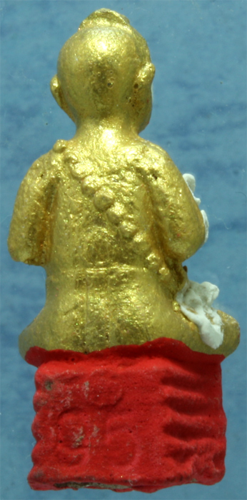 กุมารทอง องค์ห้อยคอ หลวงปู่แย้ม วัดสามง่าม รุ่นอายุ 95 ปี ปี 2551 เนื้อดิน 7 ป่าช้า 