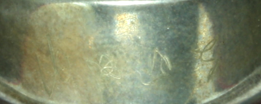 แหวนเงินลงยา หลวงพ่อรวย วัดตะโก รุ่น 2 ปี 2537 มีจาร มีโค๊ด