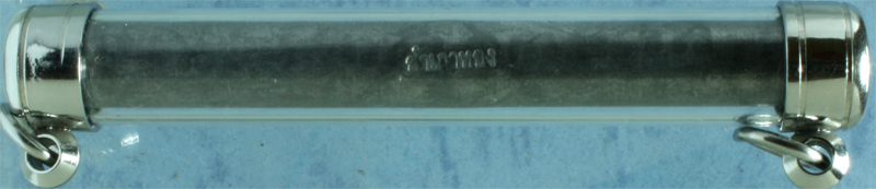 ตะกรุดสำเภาทอง จารมือ มีโค๊ด วัดยานนาวา พิธีใหญ่ ปี 2548 ยาว 3 นิ้ว