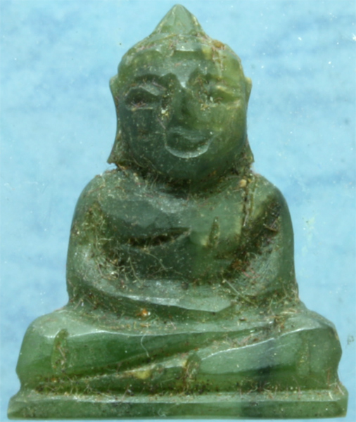 หยกแกะ พระปางสมาธิ หลวงพ่อวิริยังค์ วัดธรรมมงคล