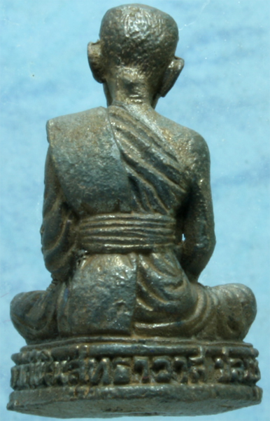 รูปหล่อนวโลหะ หลวงพ่อเกลี้ยง วัดเนินสุทธาวาส รุ่น 1 พิมพ์ใหญ่