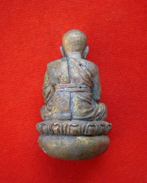 หลวงปู่ทวด " พิมพ์เบ้าทุบ " พ่อท่านพรหม วัดพลานุภาพ เนื้อโลหะมหาฉนวน ก้นนาค ( กรรมการ ) ปี 53