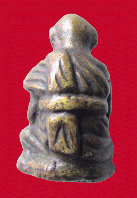 รูปหล่อโบราณหลวงปู่สุข วัดโพธิ์ทรายทอง