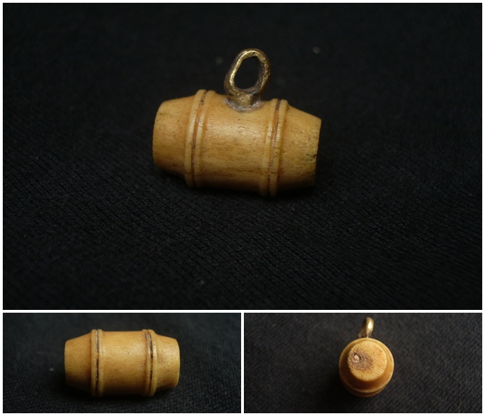 ตะโพน หลวงพ่อภักตร์ วัดโบสถ์ สามโก้ อ่างทอง สภาพสวยเก่าเก็บ เนื้อกระดูก