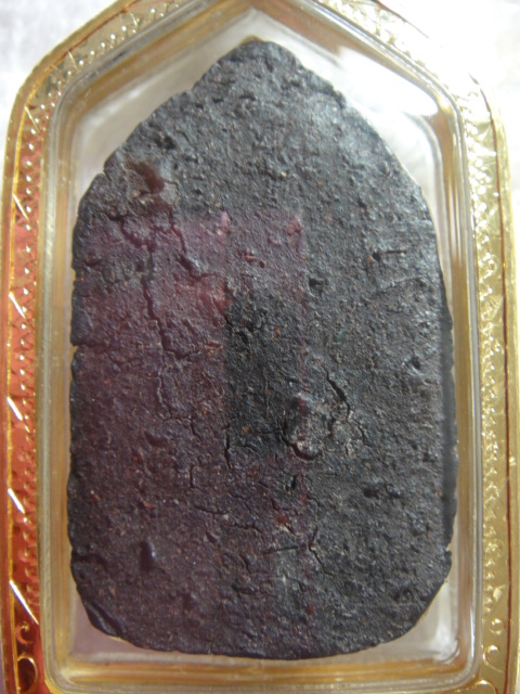 พระเนื้อยาวาสนาจินดามณี หลวงปู่บุญ วัดกลางบางแก้ว พิมพ์สมาธิห้าเหลี่ยม