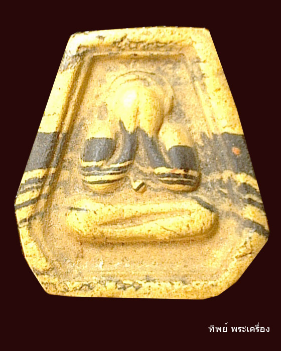 ปิดตาพิมพ์ หกเหลี่ยมลายเสือ หลวงพ่อคง วัดวังสรรพรส