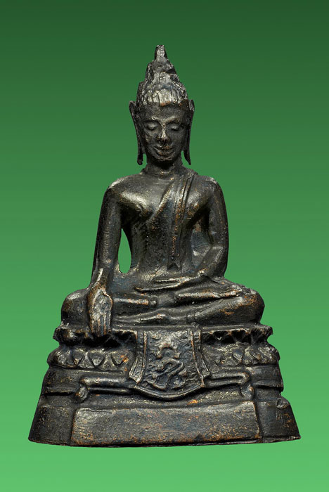 พระกริ่ง ภปร. ปี08 วัดบวรฯ องค์แชมป์ พิมพ์นิยมสุด(หูยาว,ก้นตะไบหยาบ,ข้างเลื่อย)