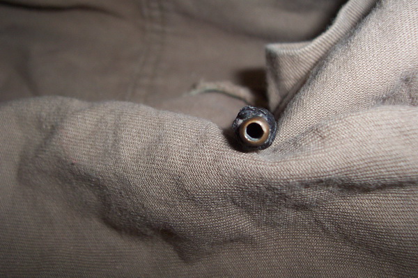 ตะกรุด หลวงปู่กลิ่น วัดสพานสูงเนื้อทองแดง พอกผง