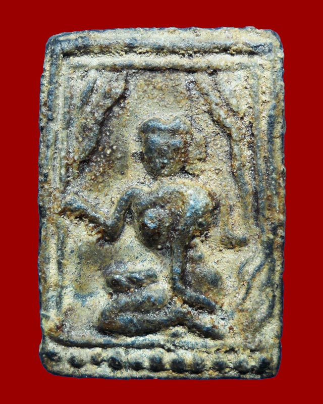 พระกรุวัดท้ายตลาด พิมพ์นางกวัก 