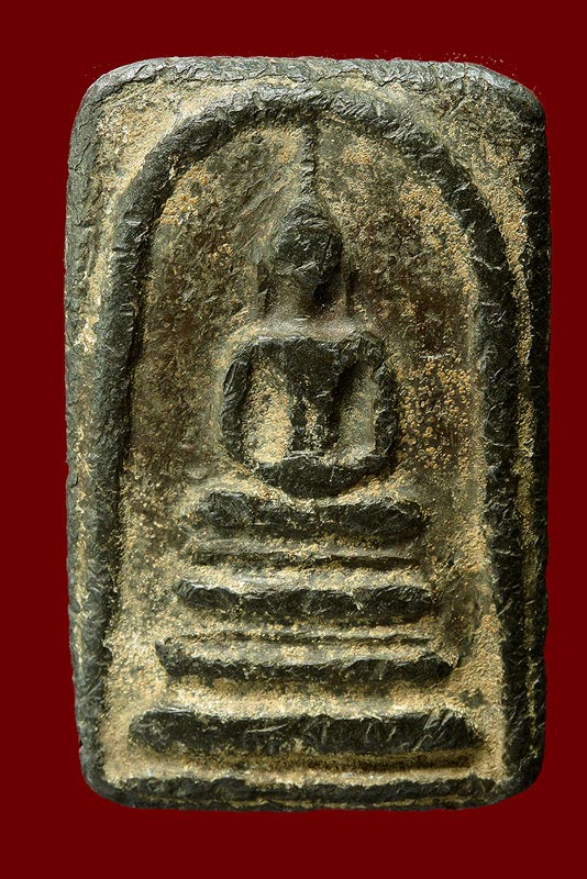 [Auto] ศิริจันทร์งาม - พระสมเด็จฐานแซม เนื้อตะกั่วถ้ำชา