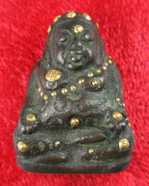 พระสังกัจจายน์ กริ่ง แต้มทองคำ โค้ต นะ ทองคำ