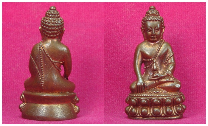 สอบถามพระกริ่งชัยวัฒน์เนื้อทองแดงใต้ฐานมีภาษาจีน