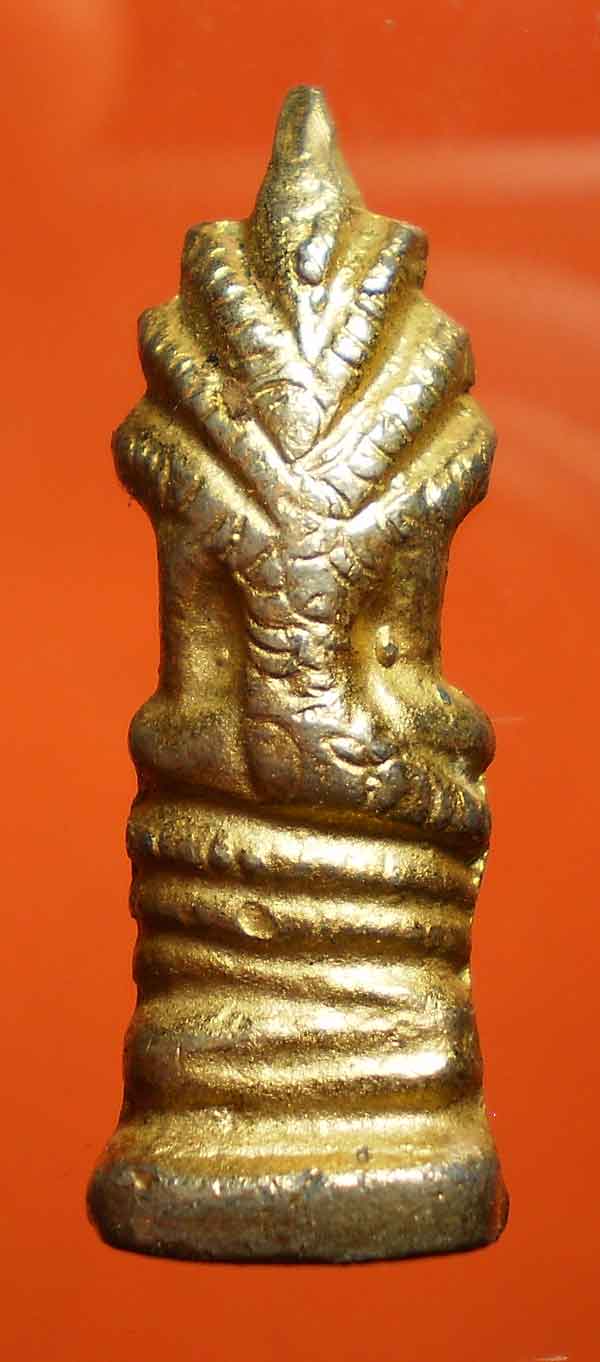 [Auto] joesoot - พระกรุไม่ทราบที่ พิมพ์นาคปรกเล็ก เนื้อตะกั่วชุบทอง