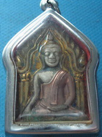 พระขุนแผนกุมารทอง เนื้อสามกษัตริย์ ปี 2548 หลวงพ่อพูล วัดไผ่ล้อม จ.นครปฐม