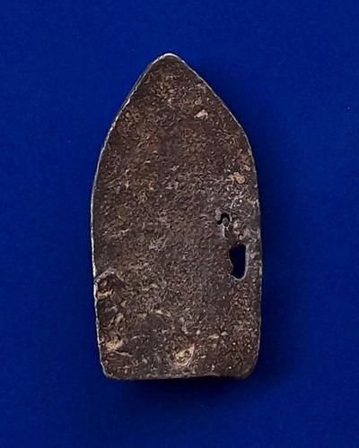 พระลีลากำแพงขาวชินเงิน