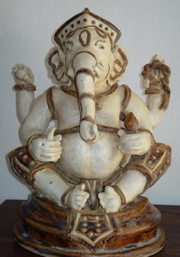 พระพิฆเนศ เนื้อสังคโลก