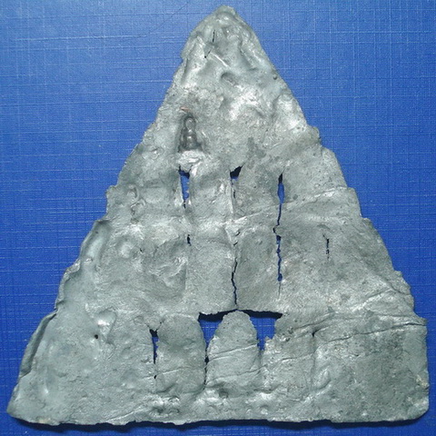 พระแผงเต็มแผง เนื้อชินเงิน