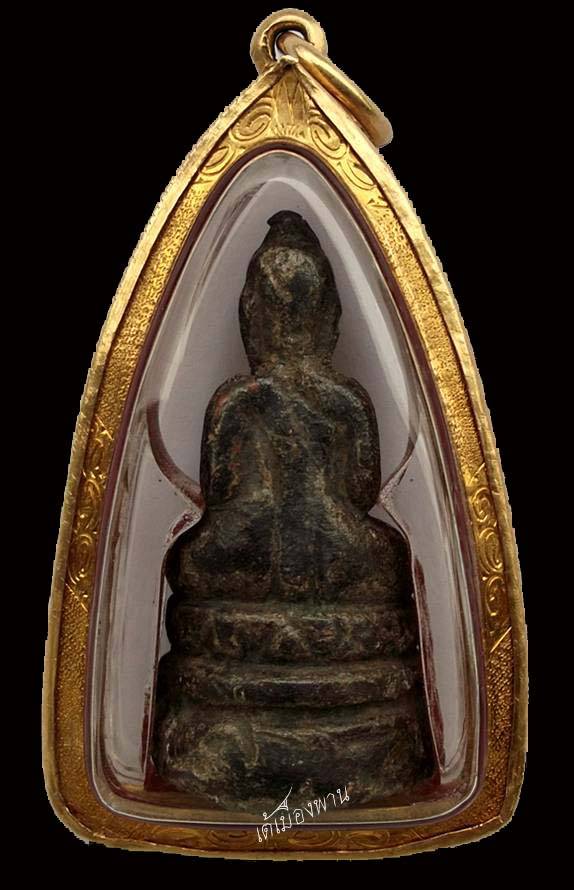 หลวงพ่อเนียม วัดน้อย พิมพ์ประธานเล็ก สวยเนื้อจัด ดูง่ายสบายตา พร้อมเลี่ยมทองหนาๆครับ