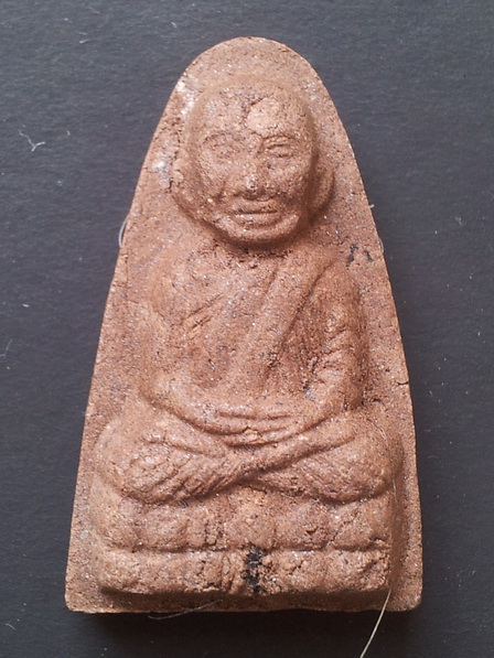 หลวงพ่อทวดเนื้อว่านหลังยันต์ฝังตะกรุด วัดโคกสลุดนครสวรรค์  ราคา 1,200 บาท