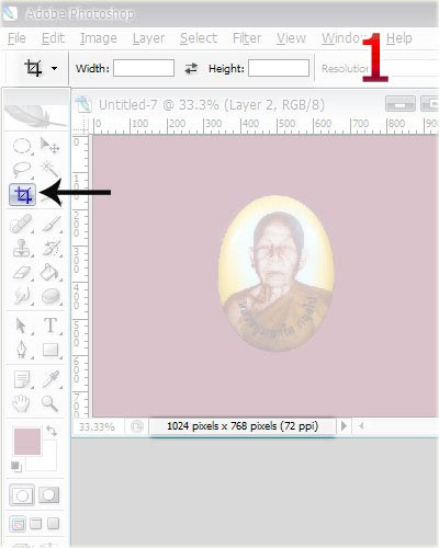 Photoshop วิธีตัดภาพให้ขนาดออกมาตามที่เรากำหนด โดย Crop ( สำหรับร้านค้า )