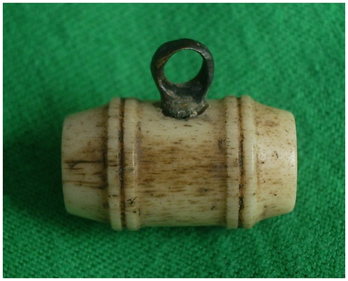  ตะโพน หลวงพ่อภักตร์ วัดโบสถ์ จ.อ่างทอง เนื้อเขา เก่า ตัวอ้วน อุดผง ห่วงหล่อเดิม สวยสมบูรณ์