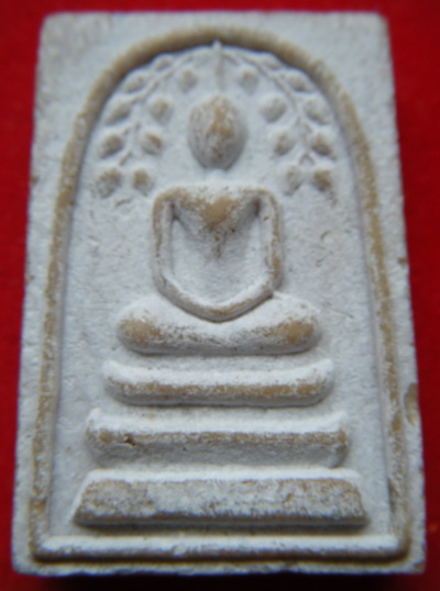 พระสมเด็จ หลวงพ่อเเพ วัดพิกุทอง พิมพ์ปรกโพธิ์ ปี14 เนื้อผง