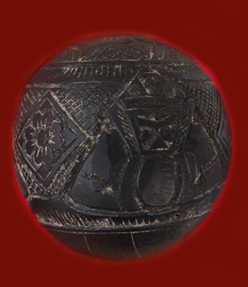 [Auto] มีเงินมีทอง - ราหู แกะจากคตมะพร้าว 