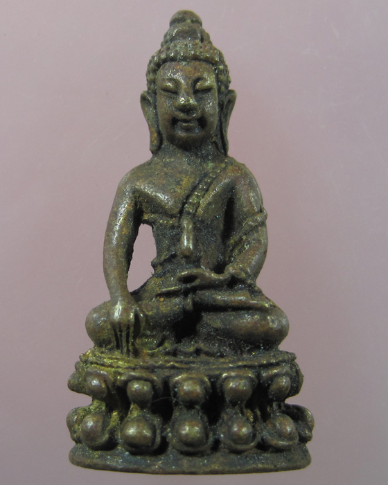 [Auto] tanasuebsiri - กริ่งปริสุทโธ รุ่นโชคดีมีสุข๑ เนื้อทองผสม #3 ผิวแห้งๆ มีอายุ สวยครับ