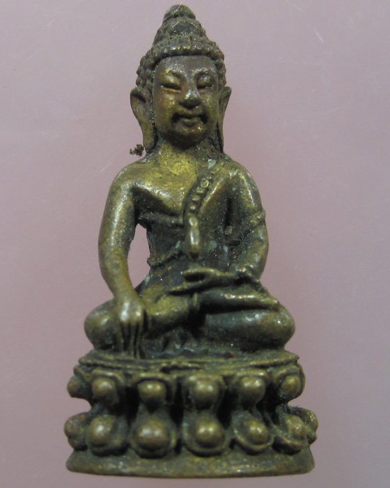 [Auto] tanasuebsiri - กริ่งปริสุทโธ รุ่นโชคดีมีสุข๑ เนื้อทองผสม #21 ผิวแห้งๆ มีอายุ สวยครับ