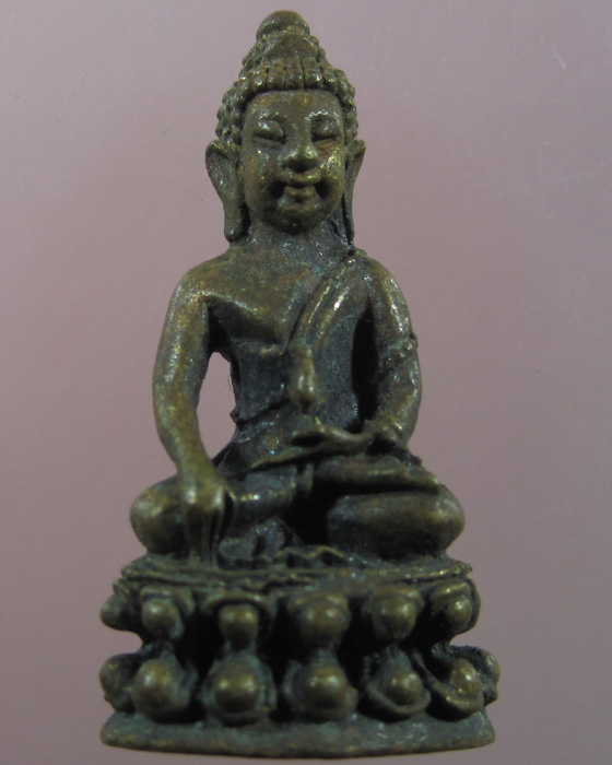 [Auto] tanasuebsiri - กริ่งปริสุทโธ รุ่นโชคดีมีสุข๑ เนื้อทองผสม #11 ผิวแห้งๆ มีอายุ สวยครับ