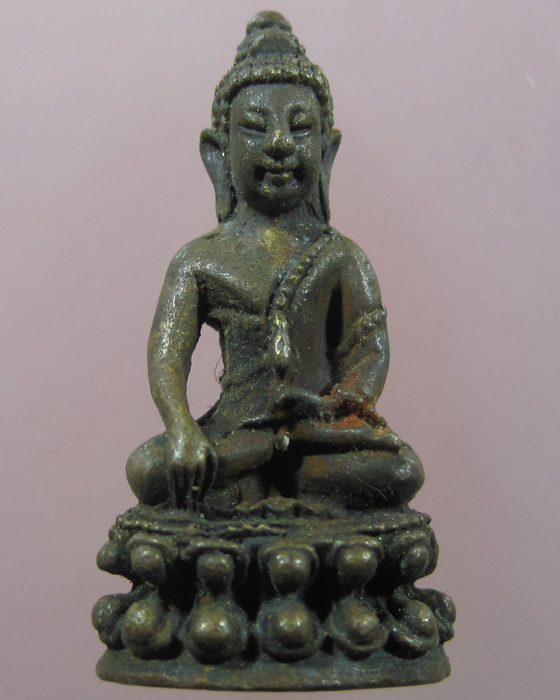 [Auto] tanasuebsiri - กริ่งปริสุทโธ รุ่นโชคดีมีสุข๑ เนื้อทองผสม #34 ผิวแห้งๆ มีอายุ สวยครับ
