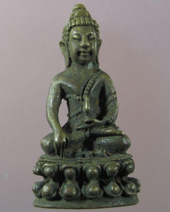 [Auto] tanasuebsiri - กริ่งปริสุทโธ รุ่นโชคดีมีสุข๑ เนื้อทองผสม # 1 ผิวโลหะแห้งมีอายุ สวยครับ