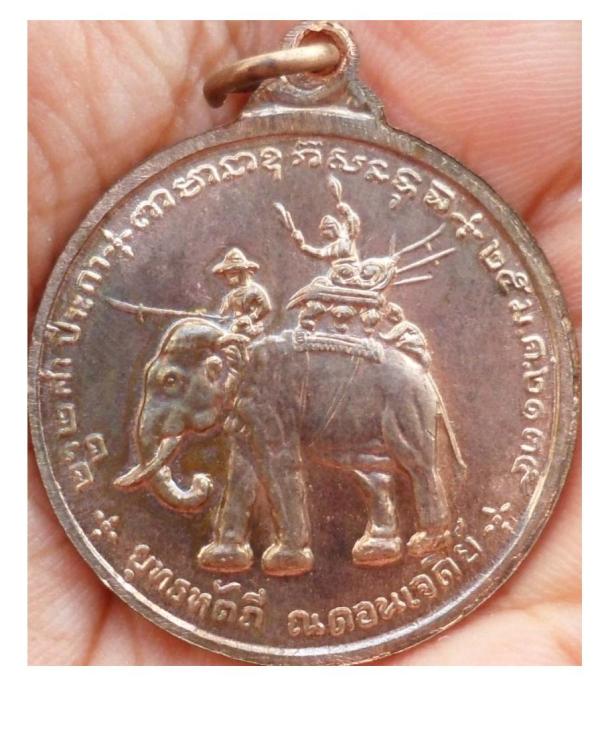 เหรียญสมเด็จพระนเรศวร คอ C ปี 13 