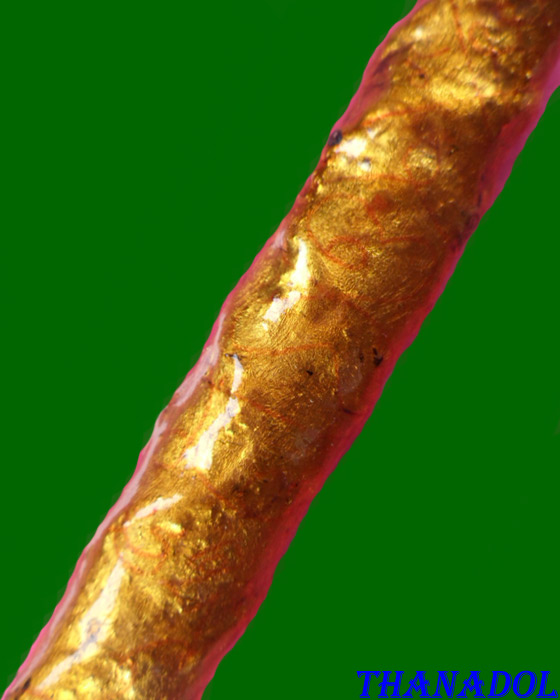 ตะกรุดนารายณ์แปลงรูปยาว4 นิ้ว หลวงปู่กาหลงเขี้ยวแก้ว วัดเขาแหลม จ.สระแก้ว