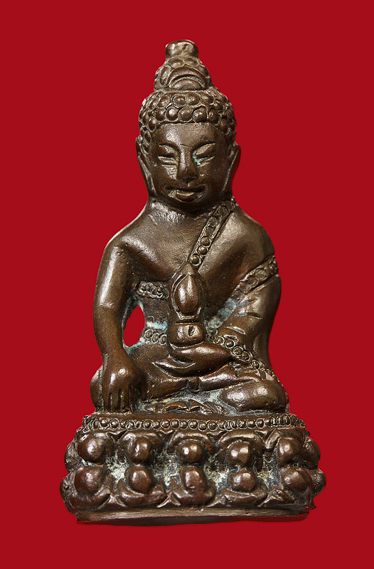 พระกริ่งน้ำท่วม วัดสุทัศน์ ปี 85 เนื้อทองเหลือง