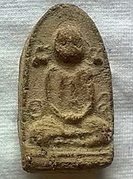 พระผงรูปเหมือนหลวงปู่สุขวัดโพธิ์ทรายทอง