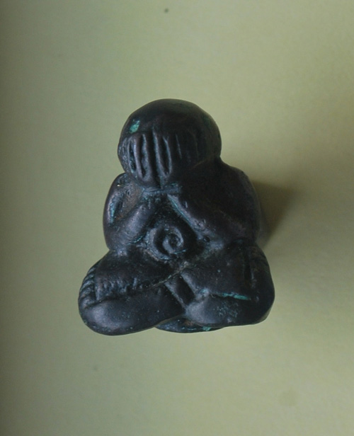 พระปิดตาหลวงพ่อทา วัดพะเนียงแตก เนื้อสำริด