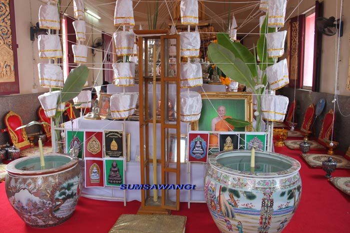 พิธีพุทธาภิเษก หลวงพ่อสุนทร จนฺทเถโร วัดหนองสะเดา จ.สระ รุ่น "จนฺทเถโร๘๐"