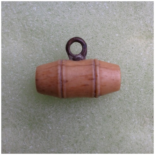 ตะโพน หลวงพ่อพัก วัดโบสถ์ สามโก้ จ.อ่างทอง เนื้อเขา เก่า อุดผง ห่วงหล่อเดิม