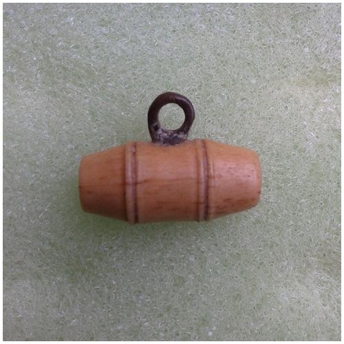 ตะโพน หลวงพ่อพัก วัดโบสถ์ สามโก้ จ.อ่างทอง เนื้อเขา เก่า อุดผง ห่วงหล่อเดิม