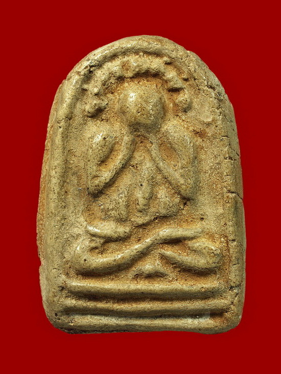 พระปิดตา เนื้อผง ไม่ทราบที่ครับ