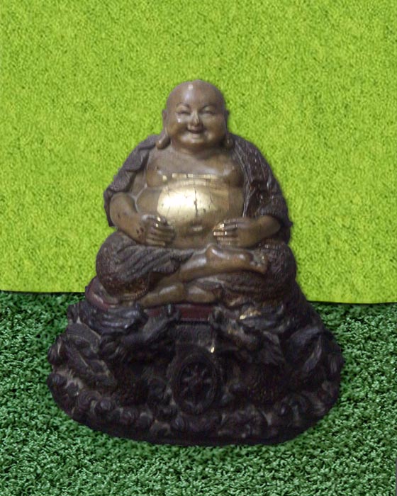 พระสังกัจจายน์ฐานมังกรจีน 