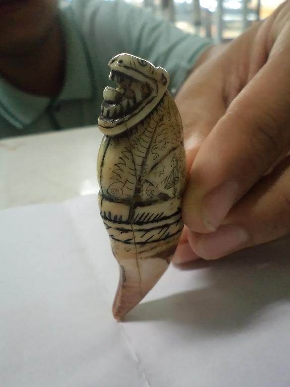 ขอสอบถามเขี้ยวหมีแกะเสือ ของหลวงพ่อนก