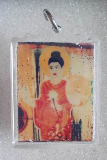 ล้อกเก็ต รูปหลวงปู่ขาว + หลวงพ่อหลุย